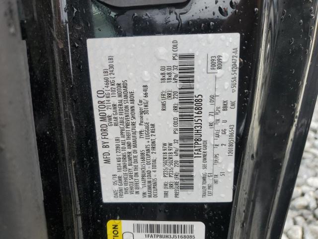 1FATP8UH3J5168085 - 2018 FORD MUSTANG 黑色 照片 13