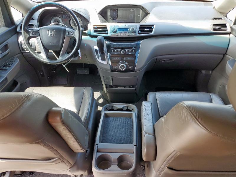 5FNRL5H60CB052500 - 2012 HONDA ODYSSEY EXL BLACK photo 8