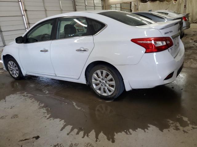 3N1AB7AP8JY317523 - 2018 NISSAN SENTRA S WHITE photo 2