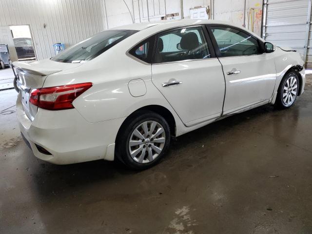 3N1AB7AP8JY317523 - 2018 NISSAN SENTRA S WHITE photo 3