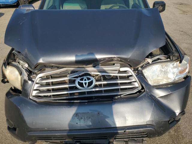 5TDBK3EH5AS028331 - 2010 TOYOTA HIGHLANDER GRAY photo 12