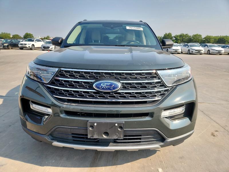 1FMSK7DH0NGA15796 - 2022 FORD EXPLORER XLT Vert photo 5