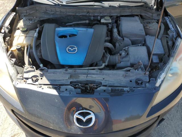 JM1BL1V78D1828471 - 2013 MAZDA 3 I BLACK photo 11