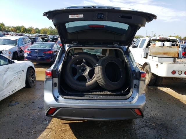 5TDGZRBH0LS025056 - 2020 TOYOTA HIGHLANDER XLE BLUE photo 6