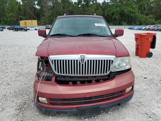 5LMFU27565LJ07127 - 2005 LINCOLN NAVIGATOR RED photo 5