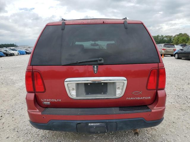 5LMFU27565LJ07127 - 2005 LINCOLN NAVIGATOR წითელი ფოტო 6