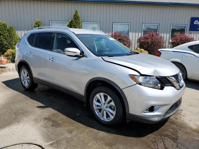 KNMAT2MV0GP650123 - 2016 NISSAN ROGUE S 银色 照片 4