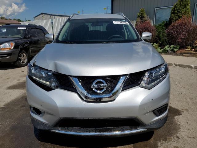 KNMAT2MV0GP650123 - 2016 NISSAN ROGUE S 银色 照片 5