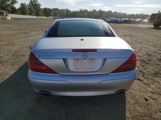 WDBSK75F96F112180 - 2006 MERCEDES-BENZ SL 500 ვერცხლისფერი ფოტო 6