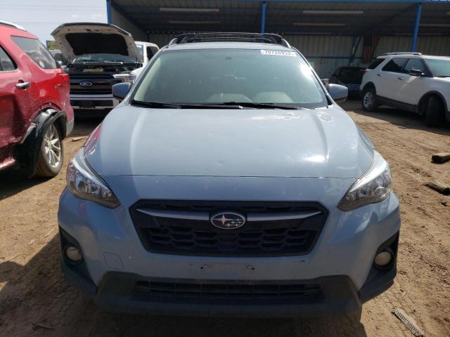 JF2GTABCXJH248585 - 2018 SUBARU CROSSTREK PREMIUM BLUE photo 5