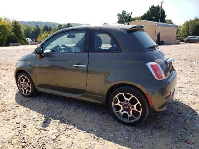 3C3CFFBR3CT265162 - 2012 FIAT 500 SPORT GREEN photo 2