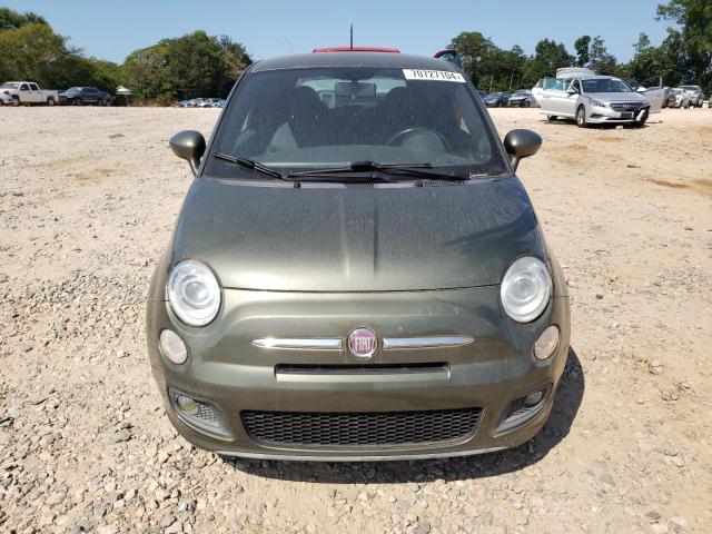 3C3CFFBR3CT265162 - 2012 FIAT 500 SPORT GREEN photo 5