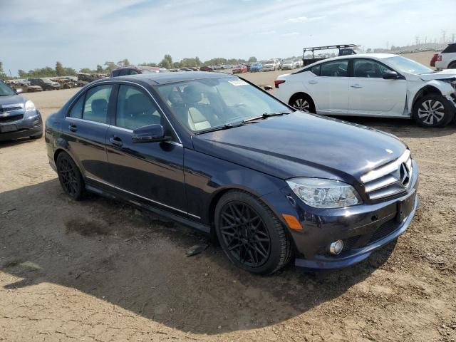 WDDGF8BB0AF418881 - 2010 MERCEDES-BENZ C 300 4MATIC BLUE photo 4