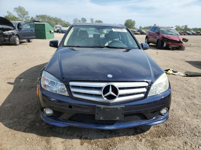 WDDGF8BB0AF418881 - 2010 MERCEDES-BENZ C 300 4MATIC BLUE photo 5