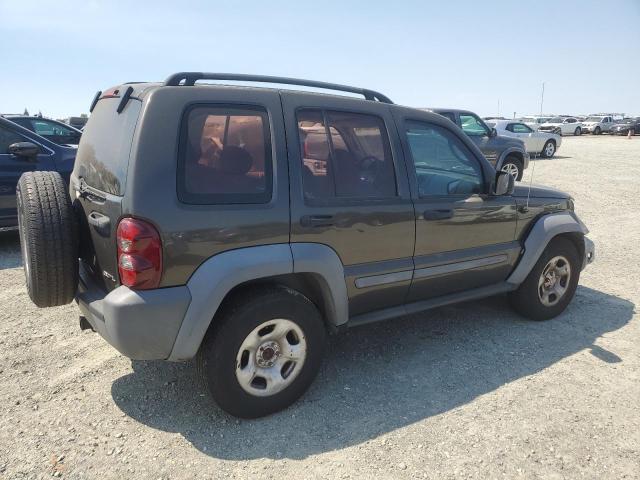 1J4GL48K96W105185 - 2006 JEEP LIBERTY SPORT GRAY photo 3