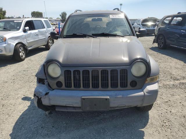 1J4GL48K96W105185 - 2006 JEEP LIBERTY SPORT GRAY photo 5