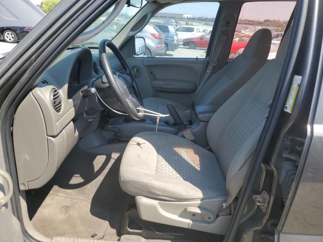 1J4GL48K96W105185 - 2006 JEEP LIBERTY SPORT GRAY photo 7