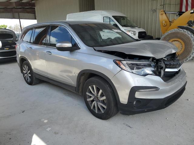 5FNYF5H3XKB045688 - 2019 HONDA PILOT EX 银色 照片 4