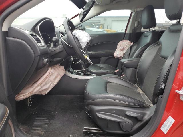 3C4NJDBB0JT139431 - 2018 JEEP COMPASS LATITUDE 红色 照片 7