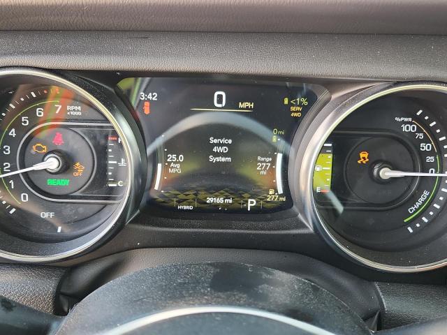 1C4JJXP65NW276425 - 2022 JEEP WRANGLER U SAHARA 4XE WHITE photo 9