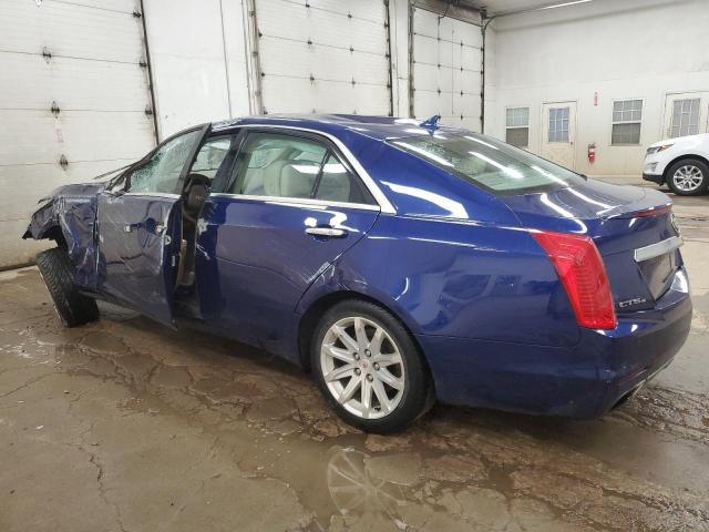 1G6AX5S34E0189198 - 2014 CADILLAC CTS LUXURY COLLECTION ლურჯი ფოტო 2
