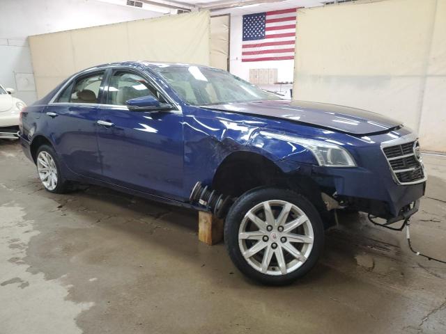 1G6AX5S34E0189198 - 2014 CADILLAC CTS LUXURY COLLECTION ლურჯი ფოტო 4