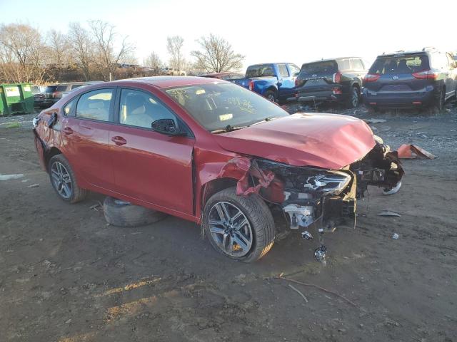 3KPF34AD3KE018285 - 2019 KIA FORTE GT LINE RED photo 4