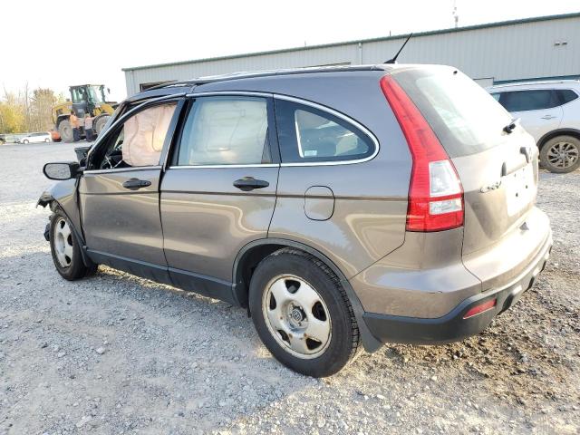 5J6RE48359L054351 - 2009 HONDA CR-V LX GRAY photo 2