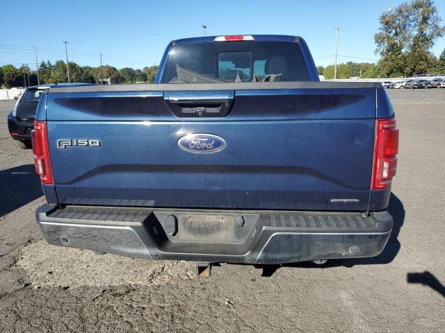 1FTFW1EF7GKE17920 - 2016 FORD F150 SUPERCREW BLUE photo 6