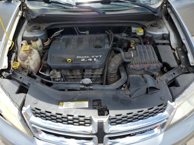 1C3CDZAB3DN650976 - 2013 DODGE AVENGER SE 银色 照片 11