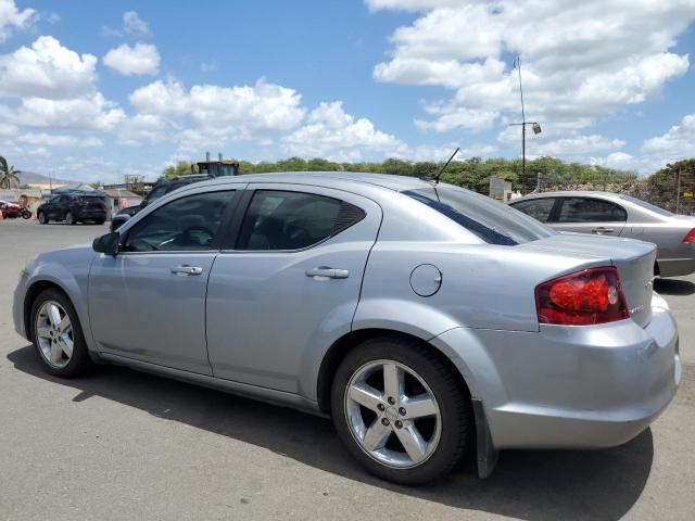 1C3CDZAB3DN650976 - 2013 DODGE AVENGER SE 银色 照片 2