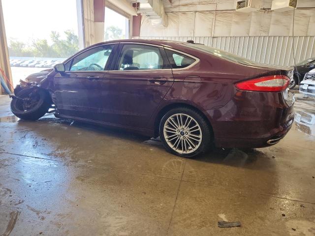 3FA6P0H97DR351038 - 2013 FORD FUSION SE BURGUNDY photo 2
