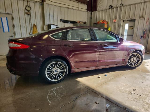 3FA6P0H97DR351038 - 2013 FORD FUSION SE BURGUNDY photo 3