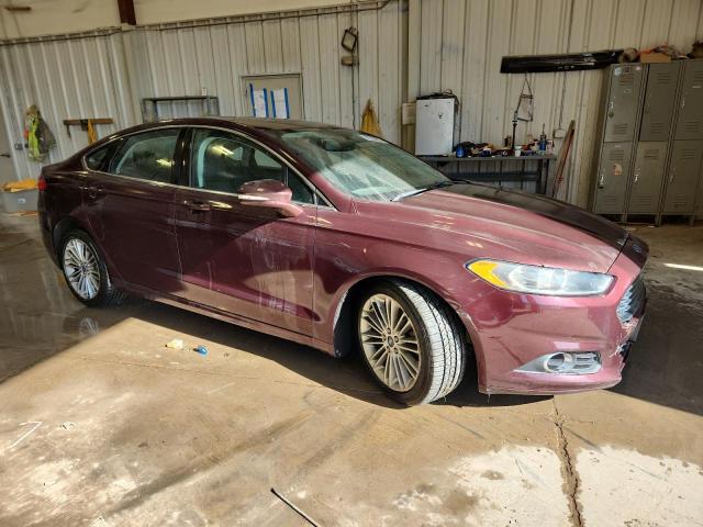 3FA6P0H97DR351038 - 2013 FORD FUSION SE BURGUNDY photo 4