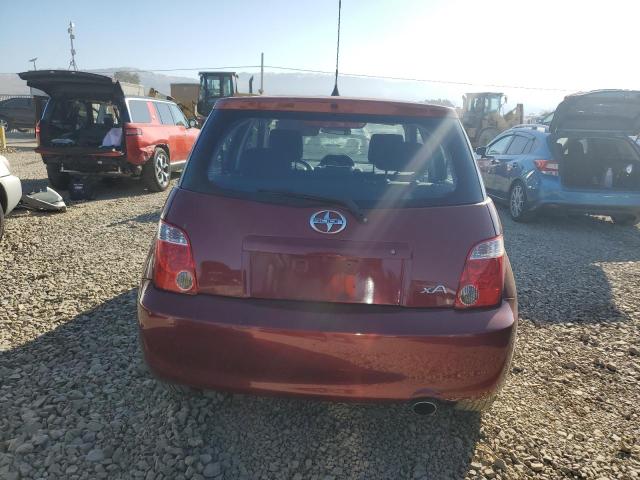 JTKKT604865010818 - 2006 TOYOTA SCION XA RED photo 6