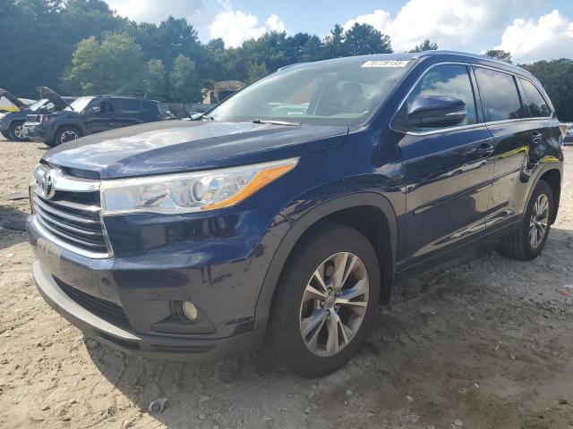 2014 TOYOTA HIGHLANDER XLE, 