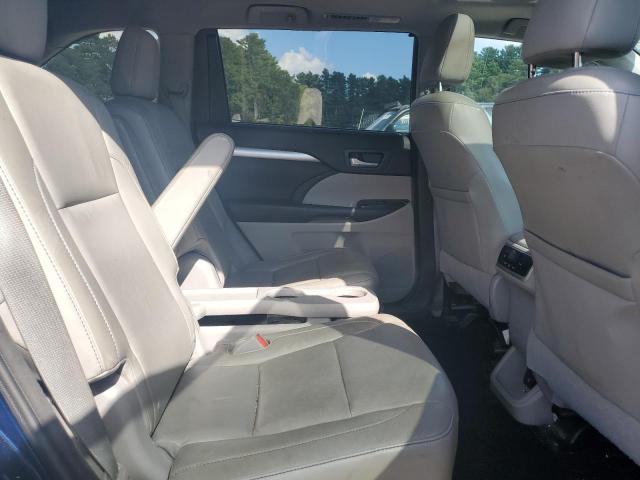 5TDJKRFH6ES057159 - 2014 TOYOTA HIGHLANDER XLE BLUE photo 11