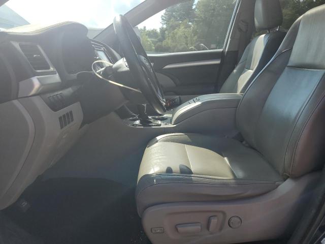 5TDJKRFH6ES057159 - 2014 TOYOTA HIGHLANDER XLE BLUE photo 7