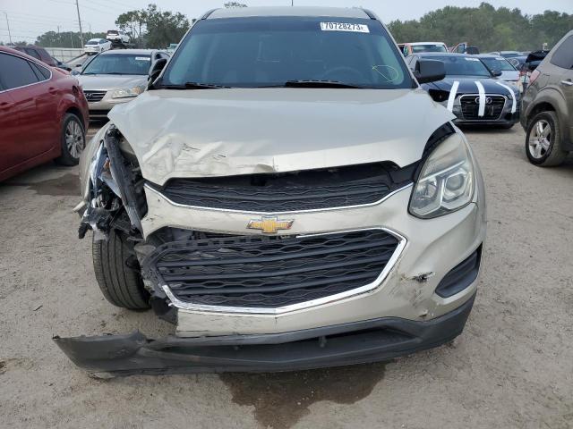 2GNALBEK6G1125740 - 2016 CHEVROLET EQUINOX LS GOLD photo 5