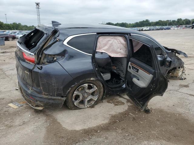 7FARW2H80JE004522 - 2018 HONDA CR-V EXL Gris photo 3