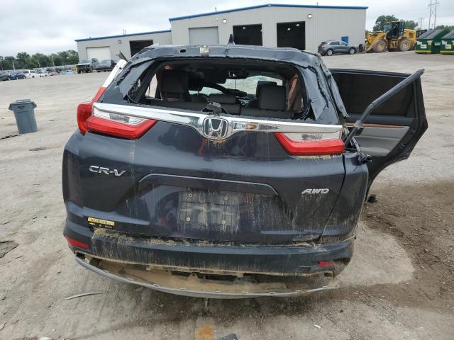 7FARW2H80JE004522 - 2018 HONDA CR-V EXL Gris photo 6