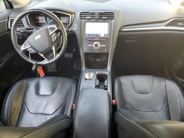 3FA6P0SU0KR227851 - 2019 FORD FUSION TITANIUM Weiß Foto 8