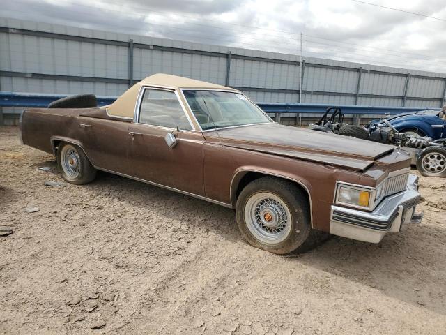 6D69S7Q204566 - 1977 CADILLAC DEVILLE BROWN photo 4