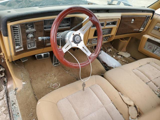 6D69S7Q204566 - 1977 CADILLAC DEVILLE BROWN photo 8