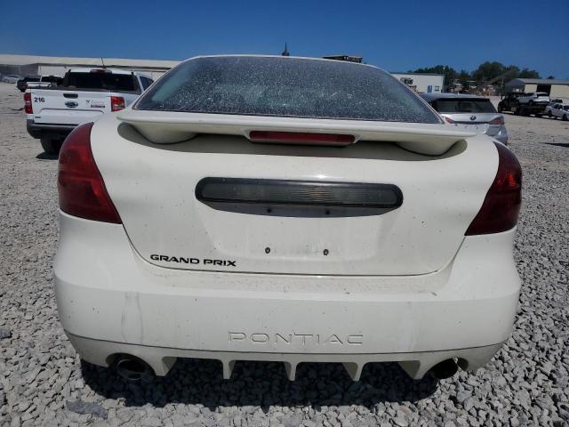 2G2WP582261253508 - 2006 PONTIAC GRAND PRIX WHITE photo 6