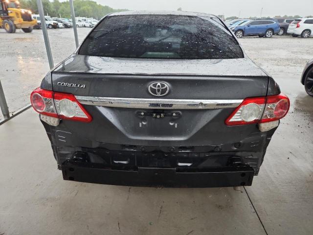 2T1BU4EEXDC066754 - 2013 TOYOTA COROLLA BASE GRAY photo 6