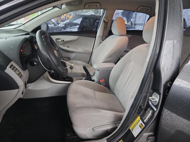 2T1BU4EEXDC066754 - 2013 TOYOTA COROLLA BASE GRAY photo 7
