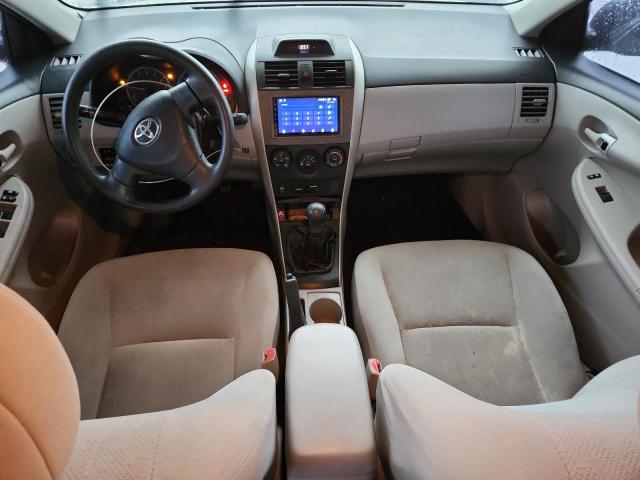 2T1BU4EEXDC066754 - 2013 TOYOTA COROLLA BASE GRAY photo 8