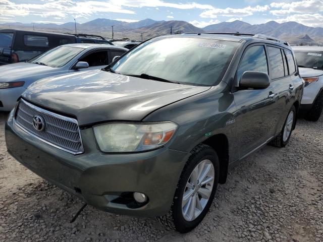 JTEEW44A082020968 - 2008 TOYOTA HIGHLANDER HYBRID LIMITED GREEN photo 1