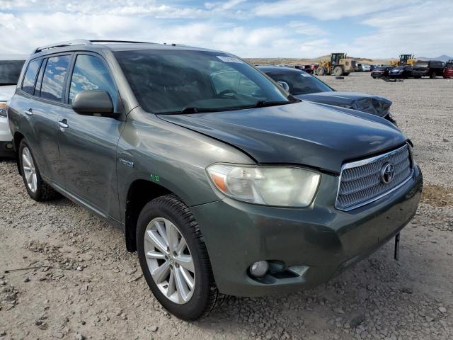 JTEEW44A082020968 - 2008 TOYOTA HIGHLANDER HYBRID LIMITED GREEN photo 4